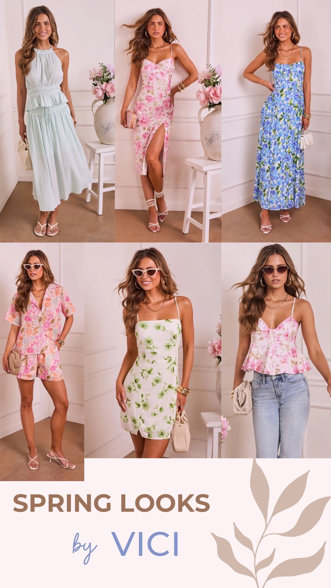 New spring looks.
Save 35% with code AGGISAVE35

#vici #spring #easter #dress 

#LTKWedding #LTKootd #LTKgrwm