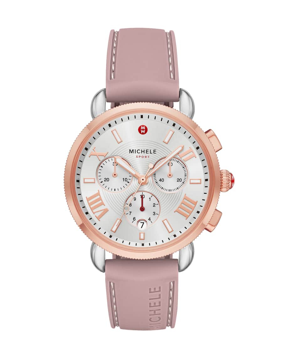 Sporty Sail Stainless Steel Watch in Pink | Neiman Marcus