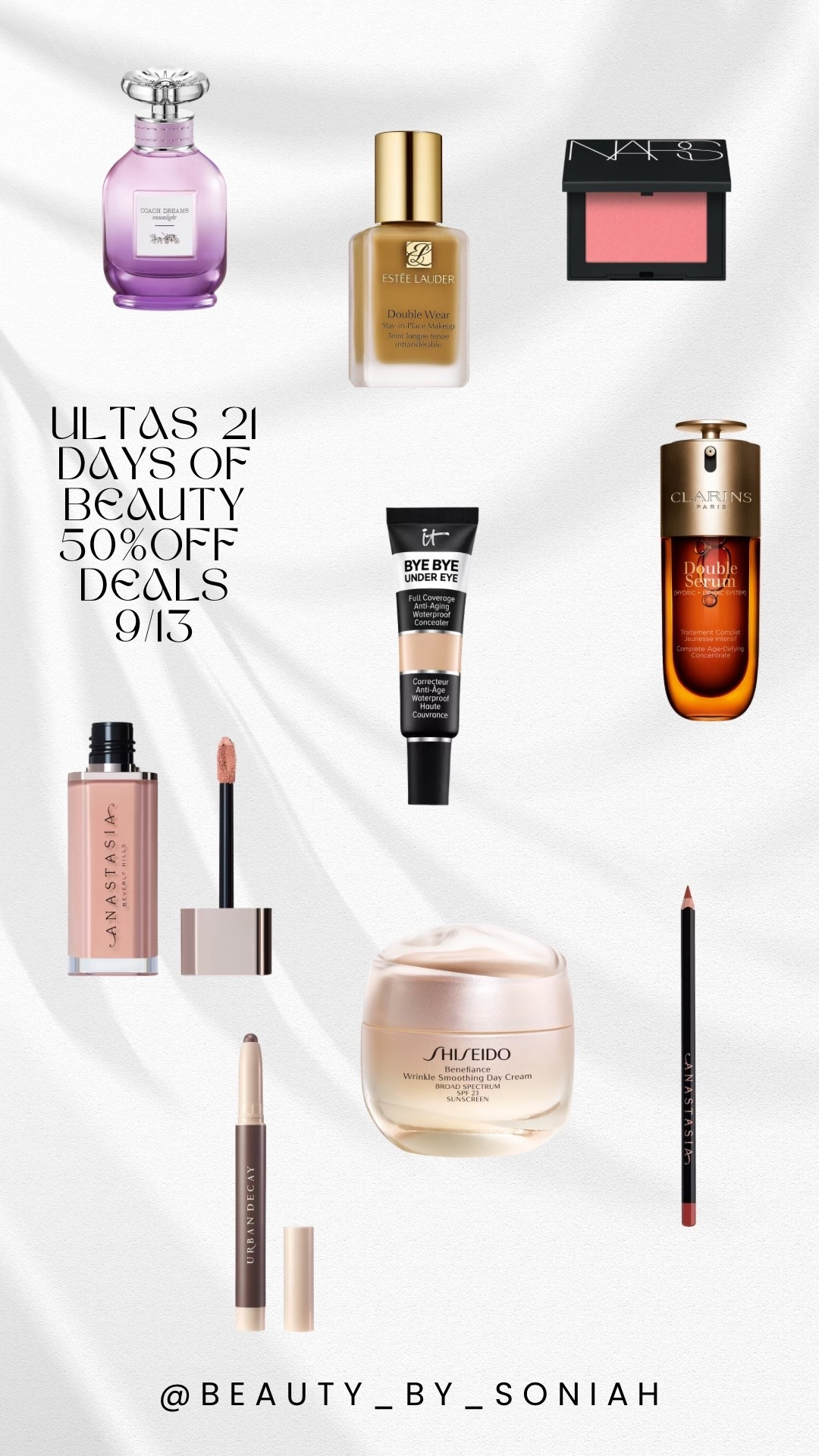 Ultas 21 days of beauty deals…
9/13
Great products today!

#LTKOver40 #LTKBeauty #LTKFallSale