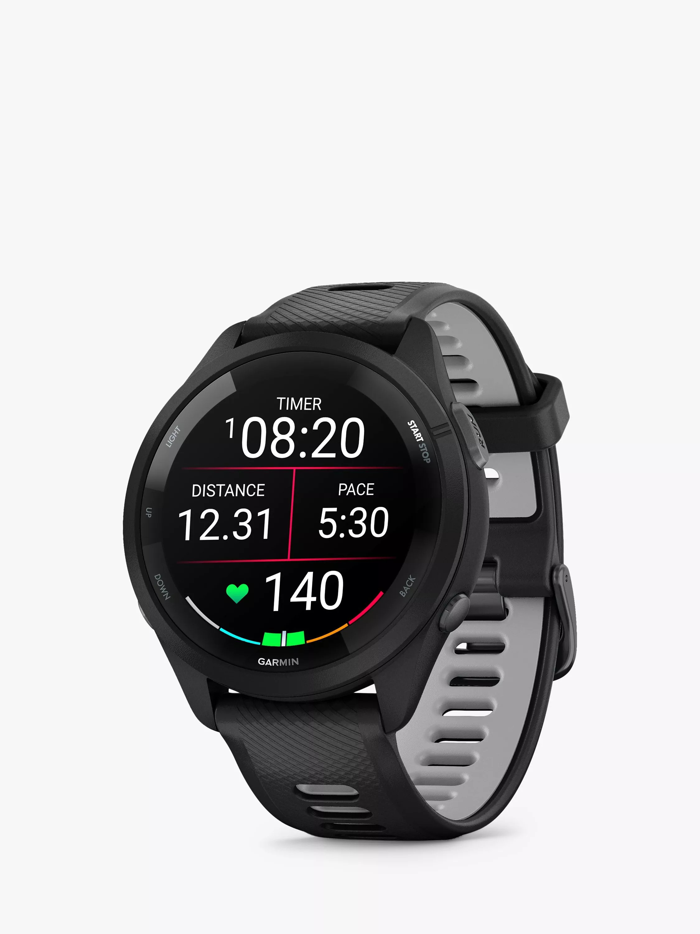 Garmin Forerunner 265 Wrist Heart Rate GPS Fitness Watch, 46mm | John Lewis (UK)