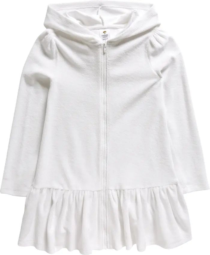 Kids' Hooded Terry Cover-Up Dress | Nordstrom
