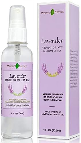 Lavender Linen and Room Spray, Pure Lavender Essential Oil Pillow Spray, Natural Fabric Spray, Ar... | Amazon (US)