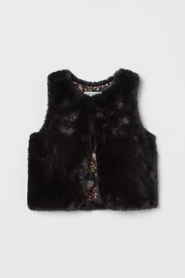 Faux Fur Vest | H&M (US + CA)
