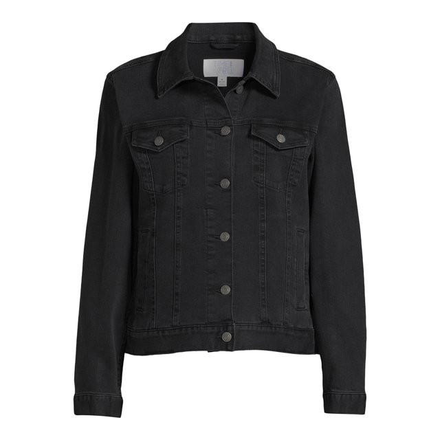 Time and Tru Women's Denim Jacket, Sizes XS-XXXL | Walmart (US)