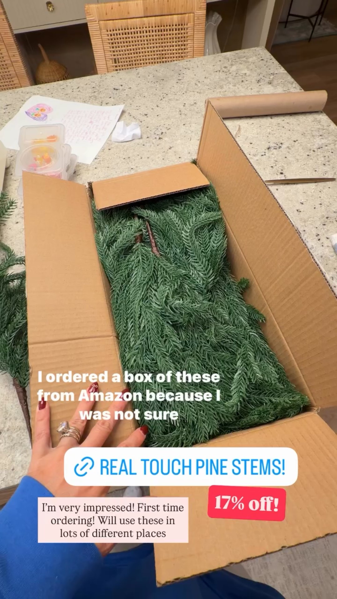 17% off! I’m very impressed! First time ordering! Will use these in lots of different places