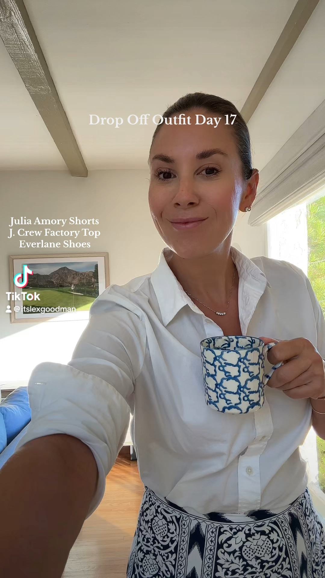 Another hot day calls for a polished outfit. Sadly the shorts are sold out but I linked some similar options.

#LTKSeasonal #LTKStyleTip