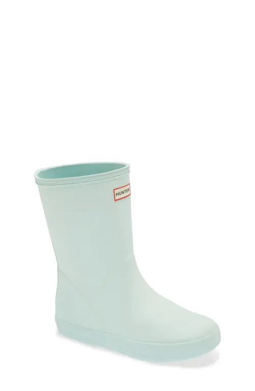 Hunter Kids' First Classic Rain Boot in Opal Blue at Nordstrom, Size 13 M | Nordstrom