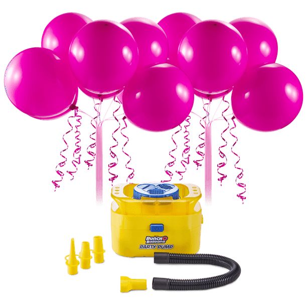 Bunch O Balloons Portable Party Balloon Electric Air Pump Starter Pack, Includes 16ct 11in Self-S... | Walmart (US)