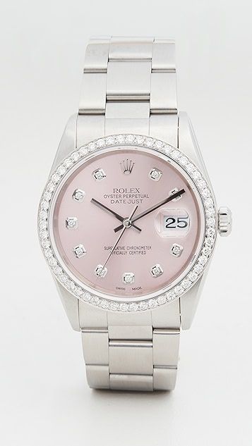36mm Gents Rolex Date Just Pink | Shopbop