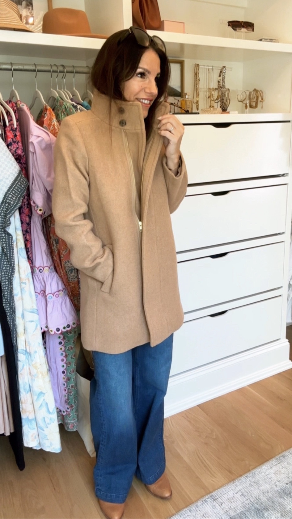 J Crew coat on sale WITH CODE for $54! I did size downn

#LTKfindsunder50 #LTKover40 #LTKsalealert