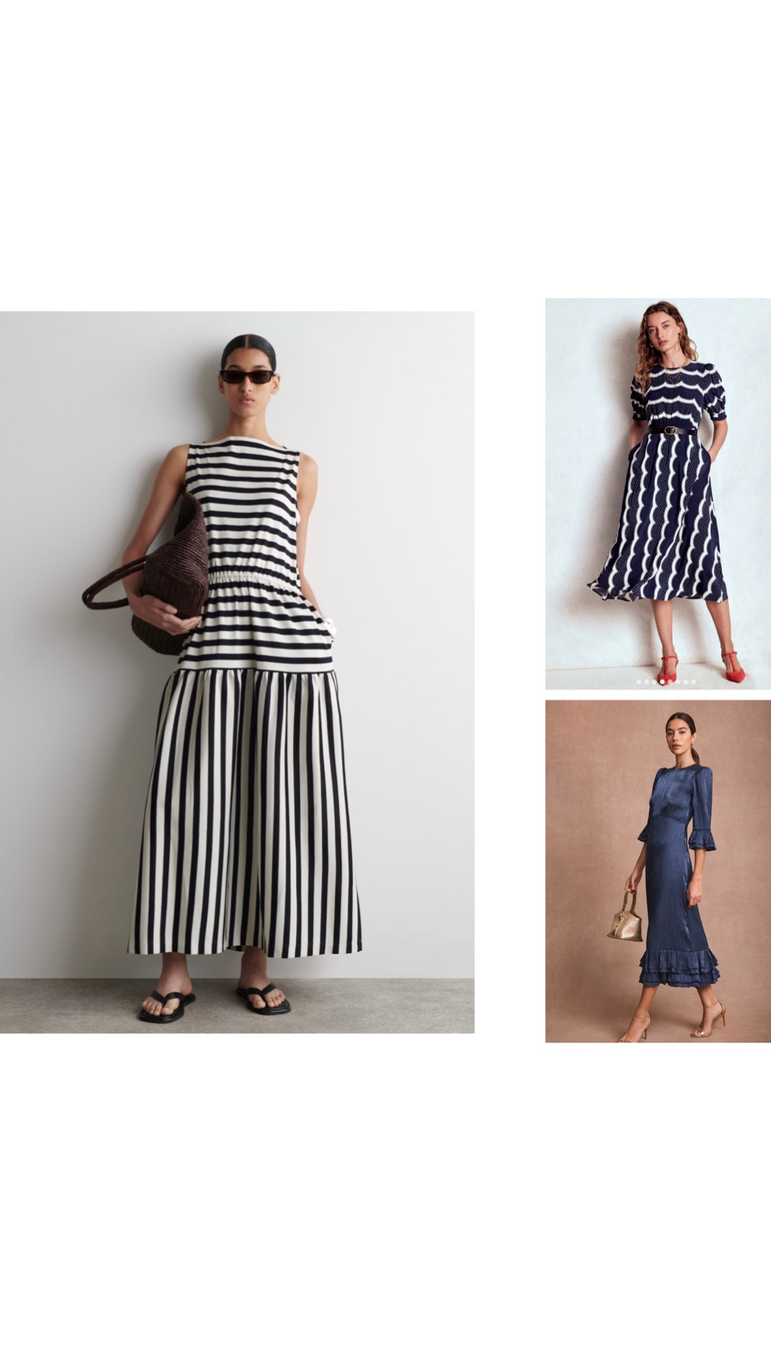 Here are some fabulous navy dresses from BODEN, PHASE EIGHT, MARKS & SPENCER, MINT VELVET, REISS, JOULES, &OTHERSTORIES,  COS and HOBBS.  I’m also giving links to some fabulous jewellery from JON RICHARD and some self tanning products from BONDI SANDS.

#LTKstyletip #LTKspring #LTKuk