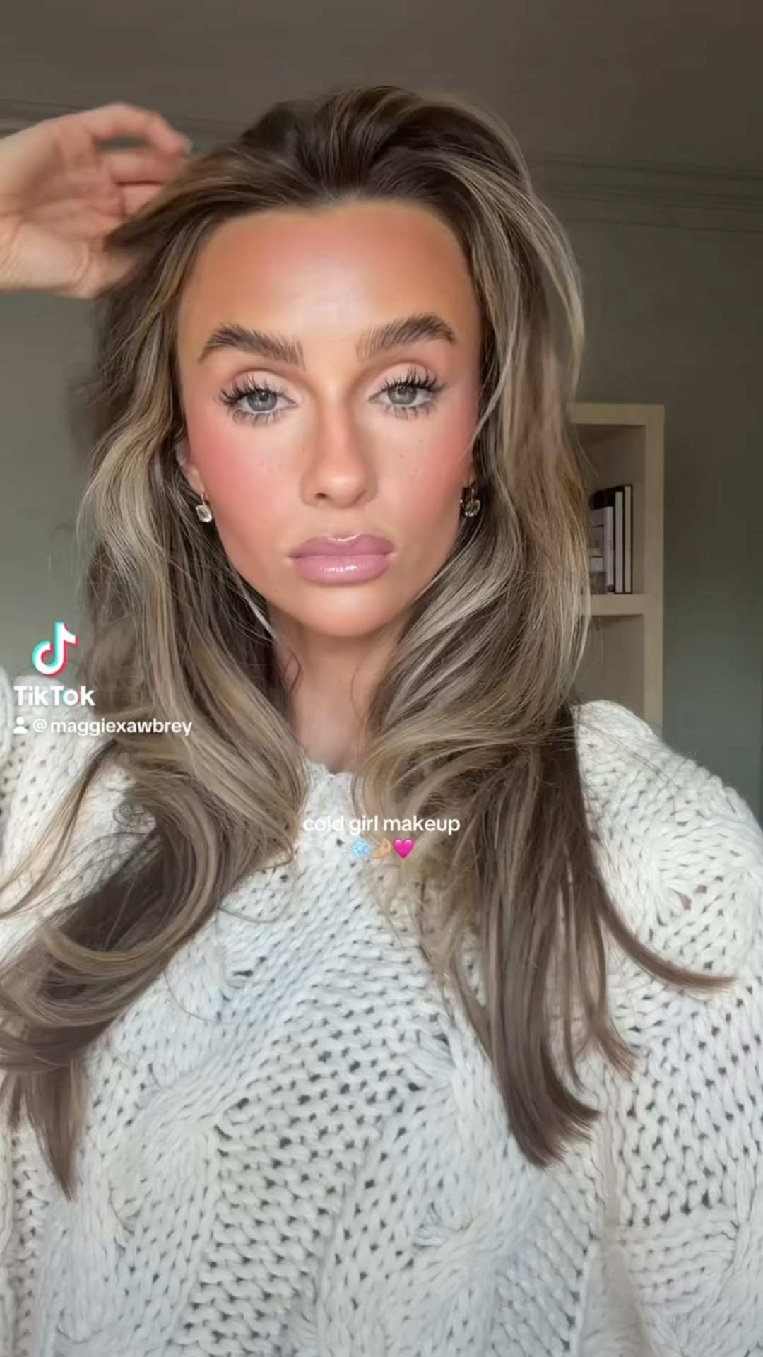 cold girl makeup tutorial just in time for winter ❄️🩷

#LTKBeauty #LTKgrwm #LTKHoliday