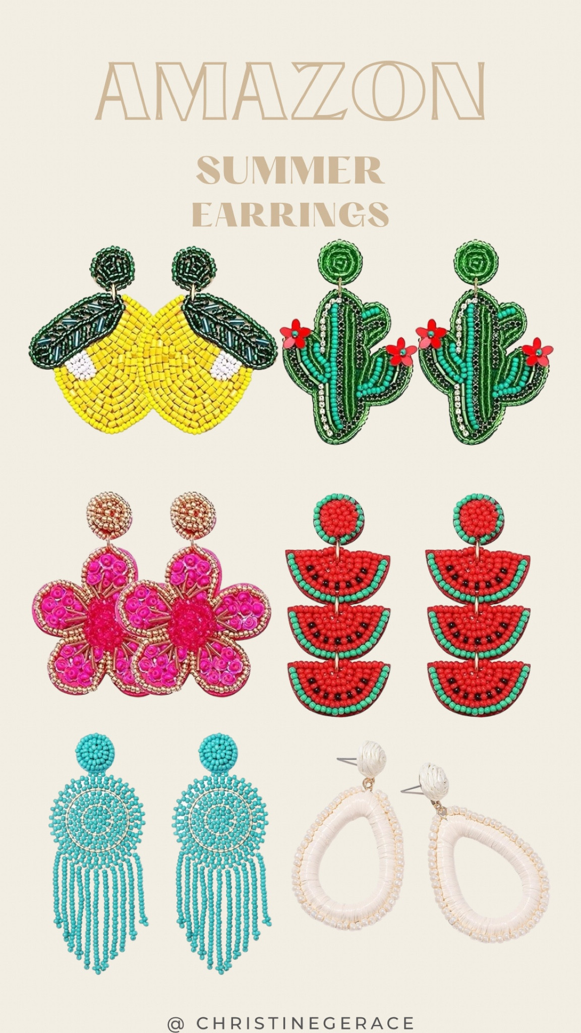 Amazon must have summer earrings !! These are so adorable 🥰 linked below for you ! 

#LTKStyleTip #LTKSeasonal #LTKFindsUnder50