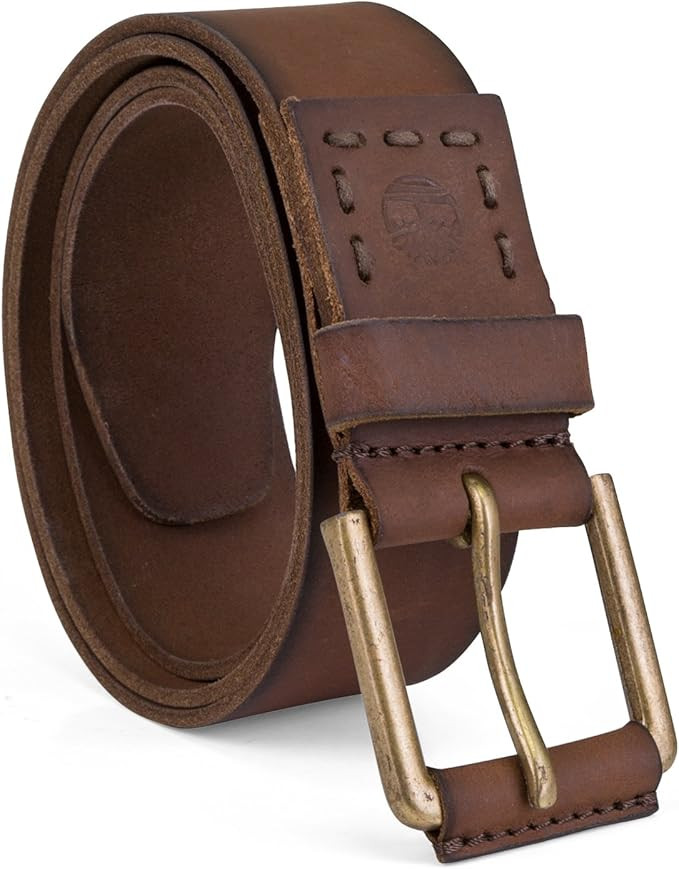 Timberland Men's Casual Classic Everyday Leather Belt | Amazon (US)
