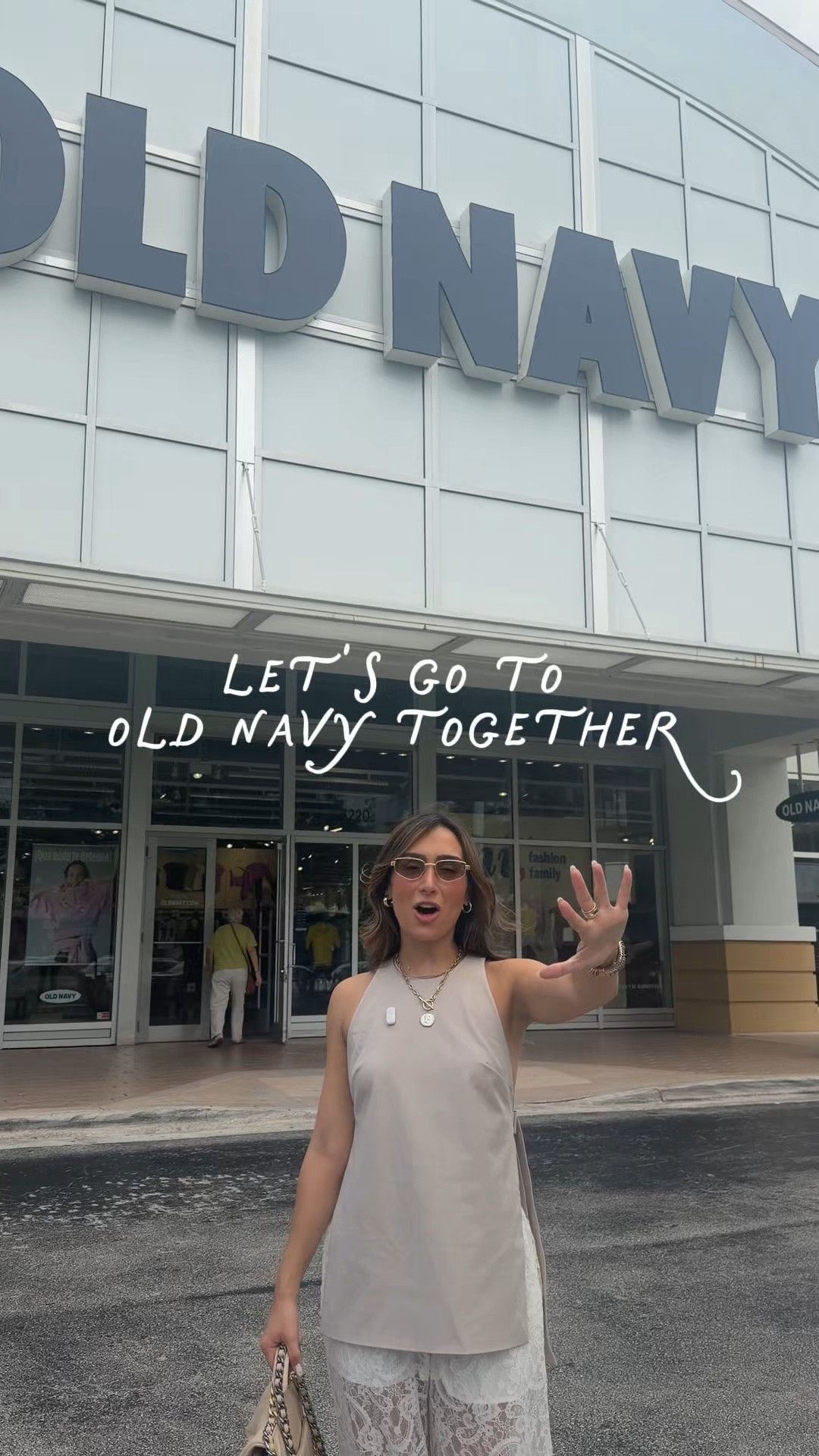 Let’s go to old navy!