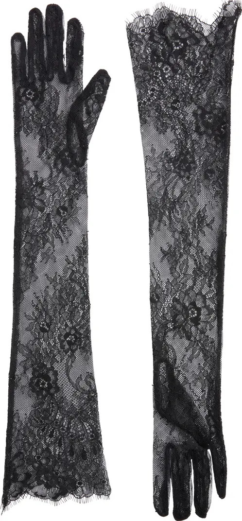 HIGH HEEL JUNGLE Chantilly Lace Long Gloves | Nordstrom | Nordstrom