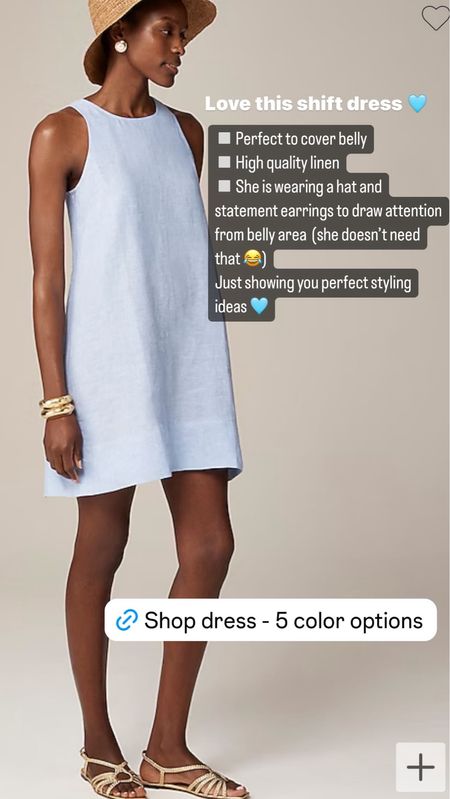 Perfect blue shift linen dress for summer outfits

Comes in 5 colors



#LTKmidsize #LTKover40 #LTKfindsunder100