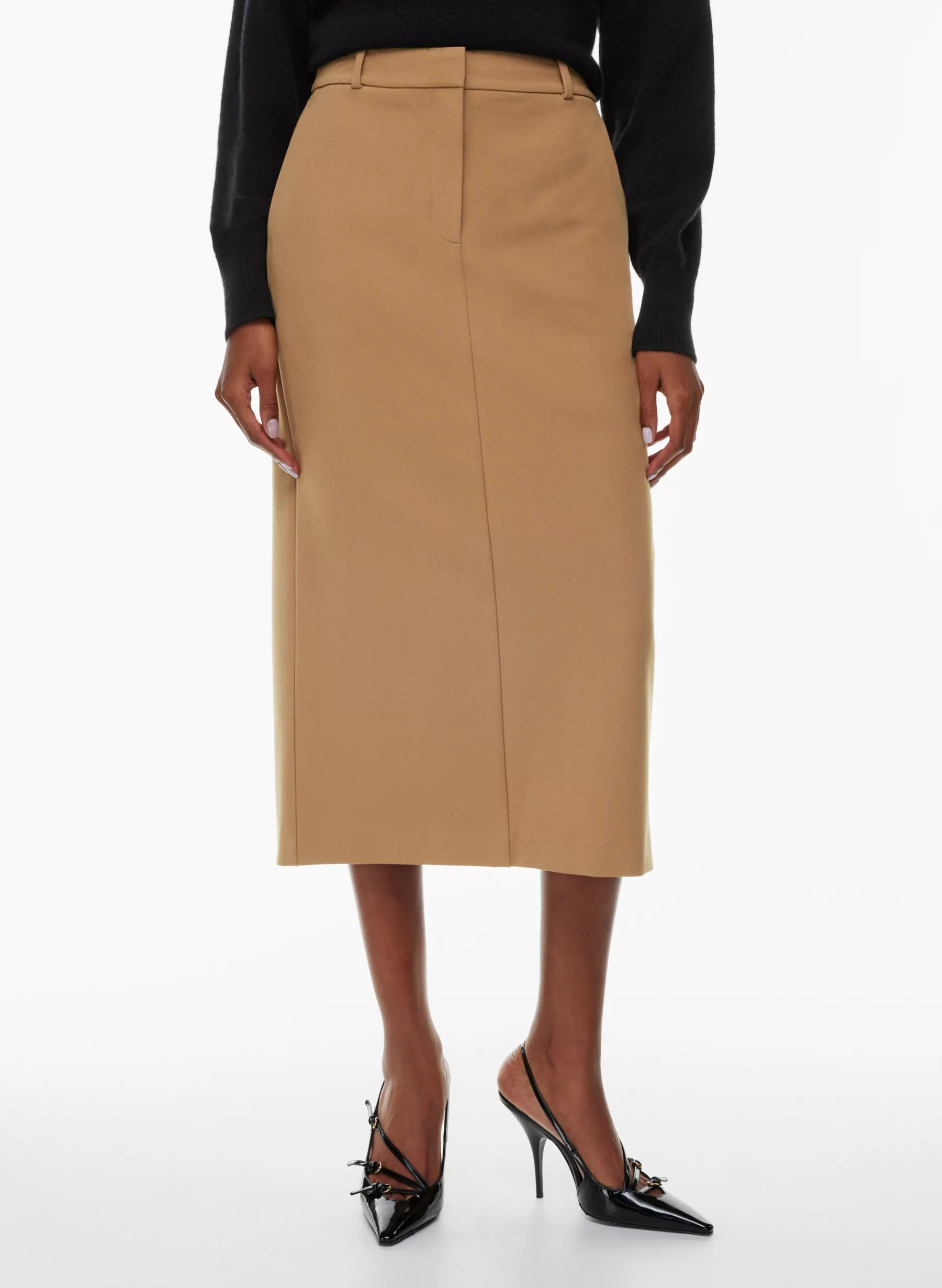 CHISEL MAXI SKIRT | Aritzia