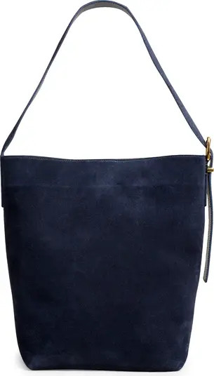 Essentials Suede Bucket Bag | Nordstrom