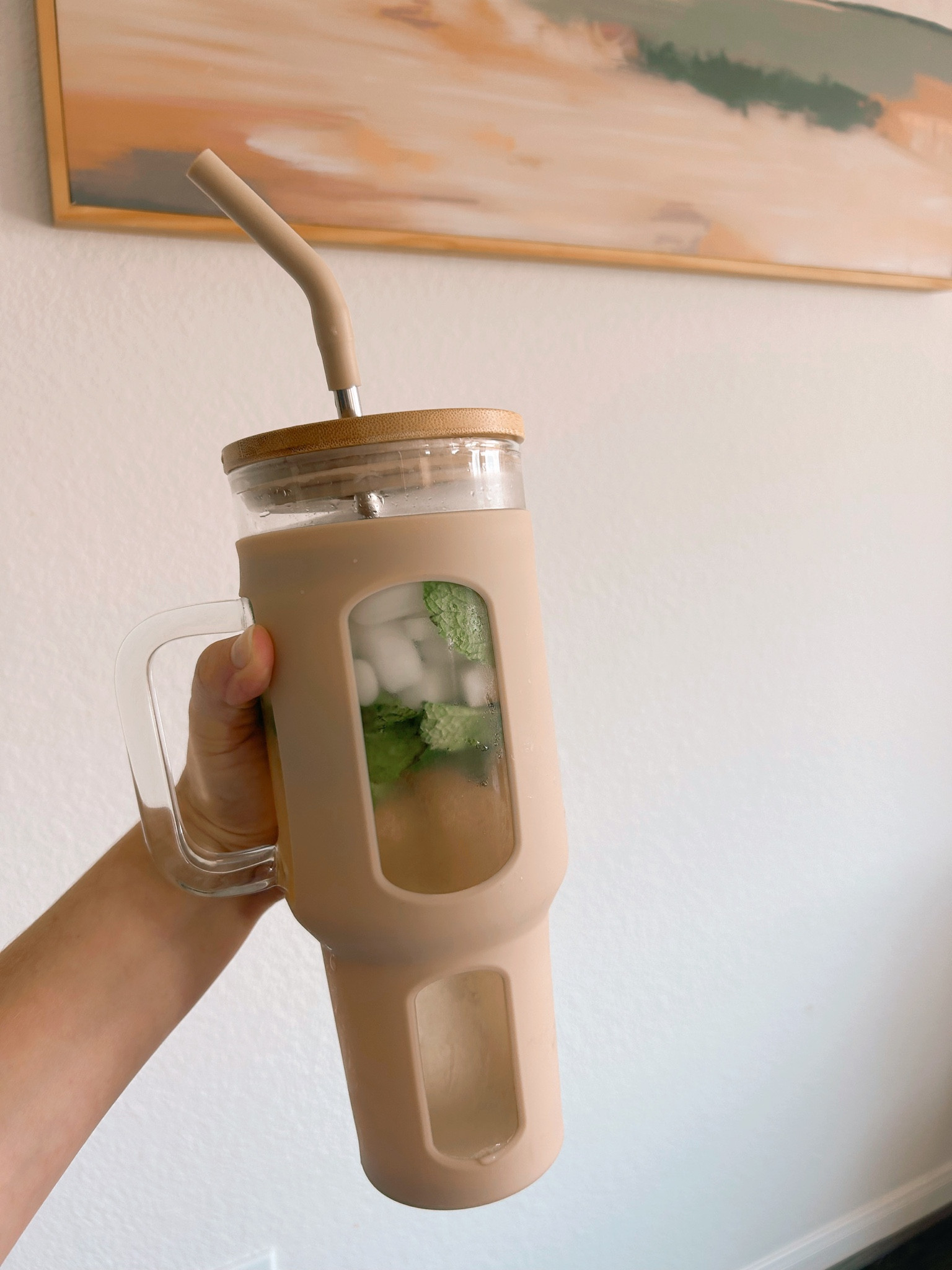 Glass Non-Toxic Stanley Cup 
Super cute and comes in so many other colors

#LTKFitness #LTKBacktoSchool #LTKTravel