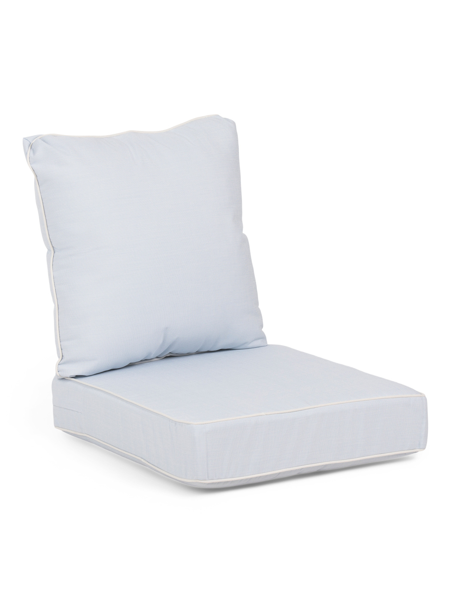 Made In Usa Outdoor Deep Seat Contrast Cord Cushions Set | TJ Maxx