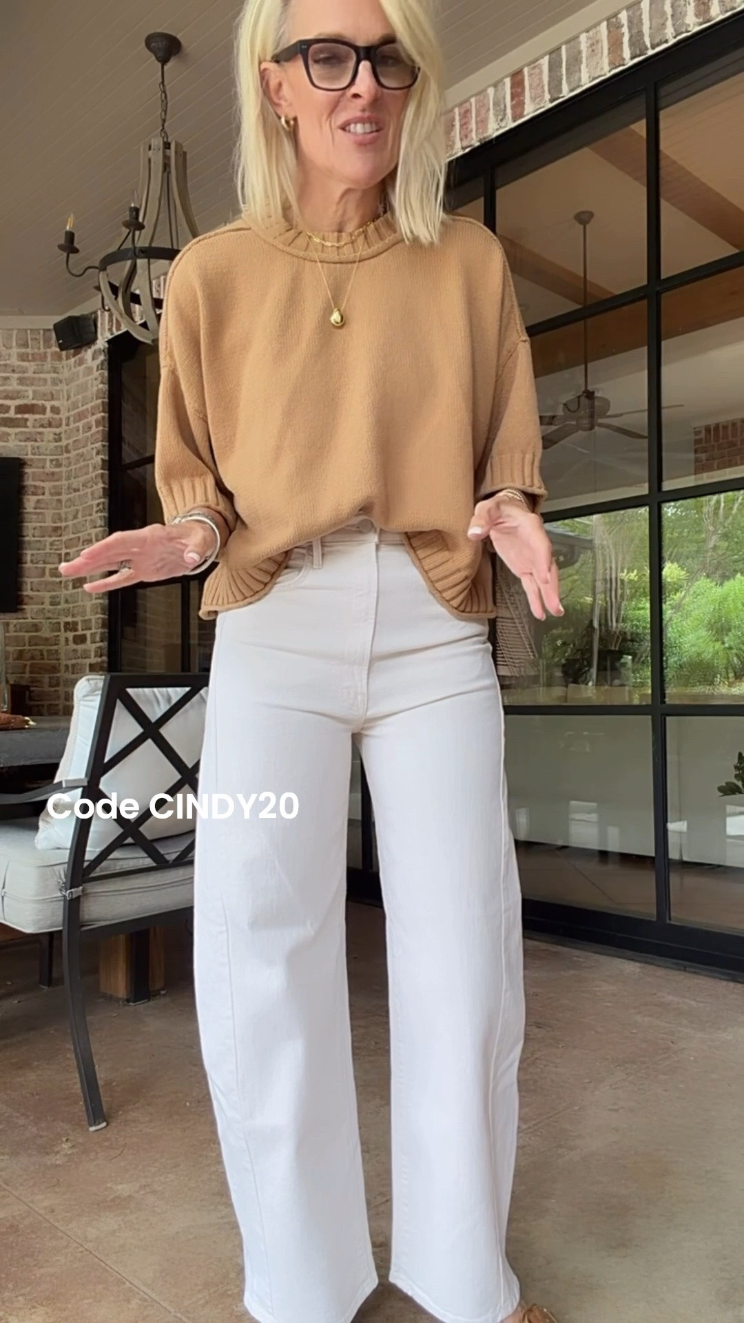 Code CINDY20
20% off Anthropologie 
Orders over $100 

Even on premium denim 

Cannot say enough good things about this pair of Mother denim!!! 
Fit TTS 

but premium denim can be pricey, so I am also linking Colette denim at Anthropologie, great price point. It’s true to size and is so flattering on everyone. ￼

#LTKSaleAlert #LTKOver40 #LTKdayinmylife
