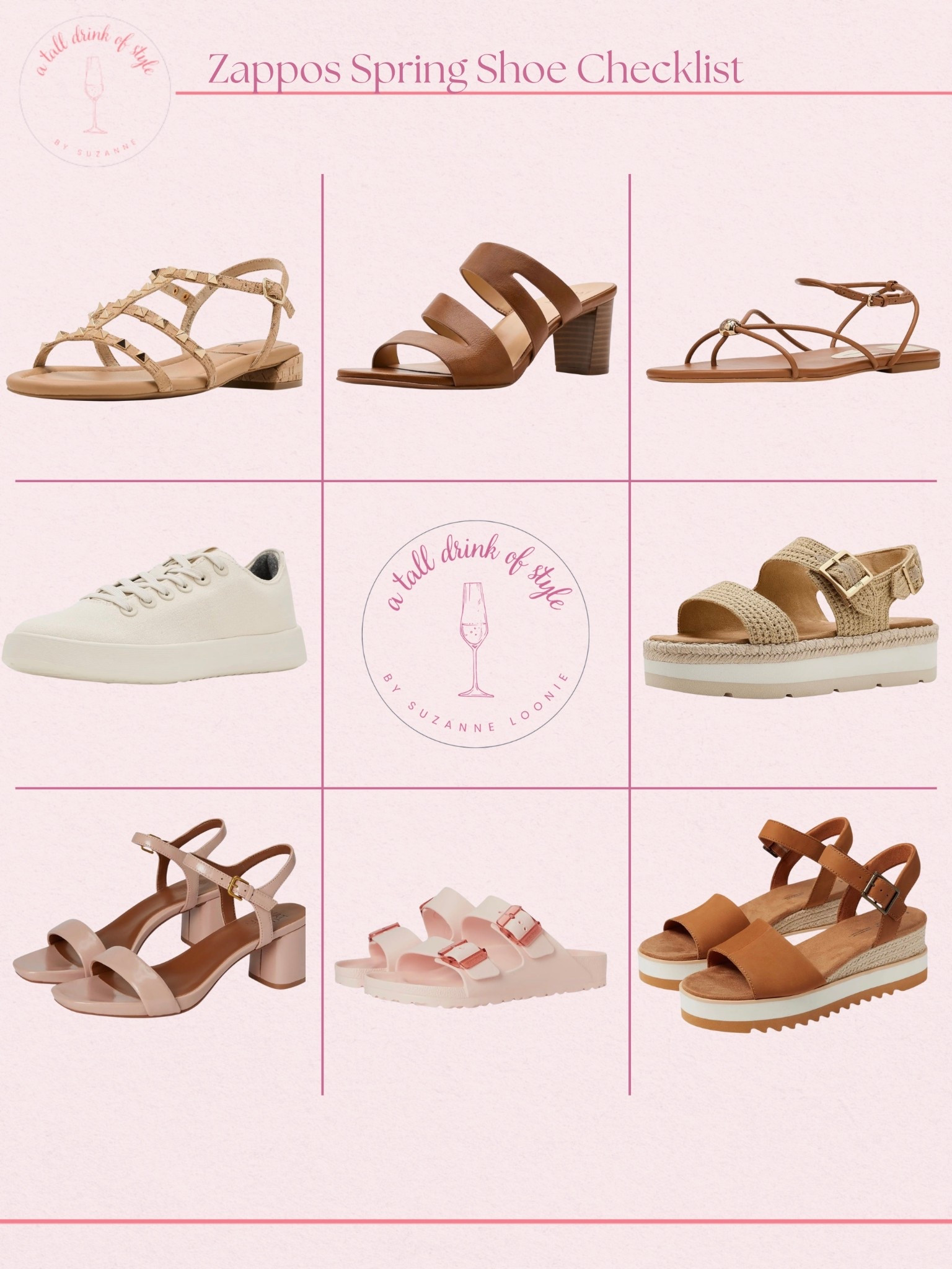 Zappos spring shoe checklist!! 

#LTKSaleAlert #LTKSeasonal #LTKOver40