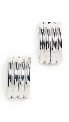 Heaven Mayhem Women's Aria Silver Earrings, Silver, One Size | Amazon (US)