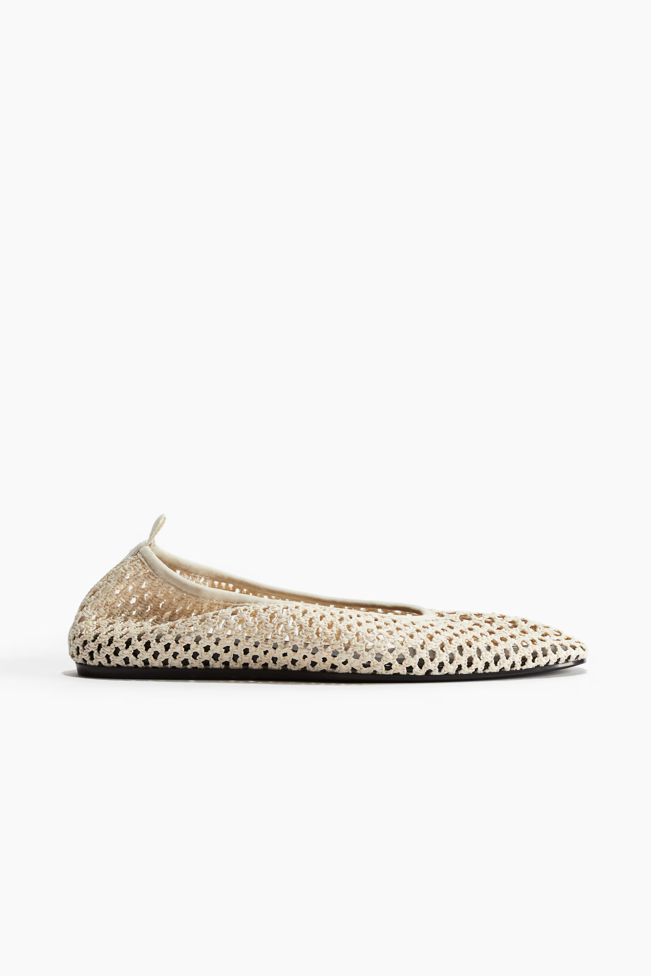 Braided Flats - Light beige - Ladies | H&M US | H&M (US + CA)