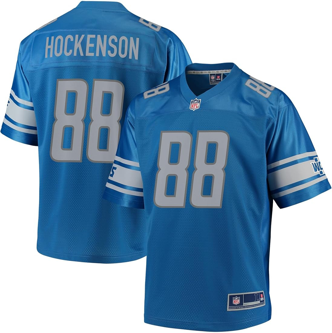 NFL PRO LINE Men's T.J. Hockenson Blue Detroit Lions Big & Tall Player Jersey | Amazon (US)