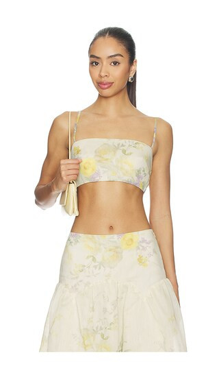 MORE TO COME Carson Top in Lemon. - size L | Revolve Clothing (Global)