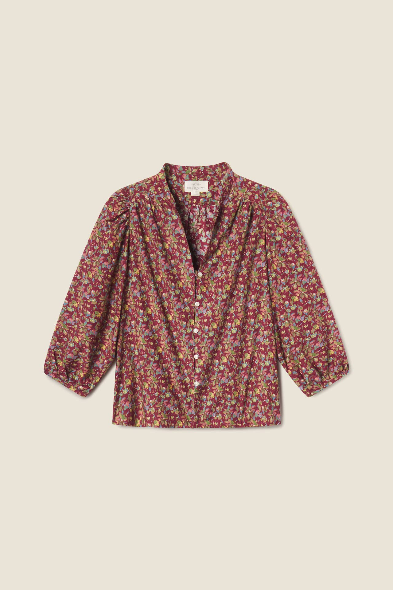 Maisey Blouse Brandied Pear | TROVATA