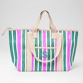 Sunnylife Striped Insulated Cooler Tote | Mark and Graham