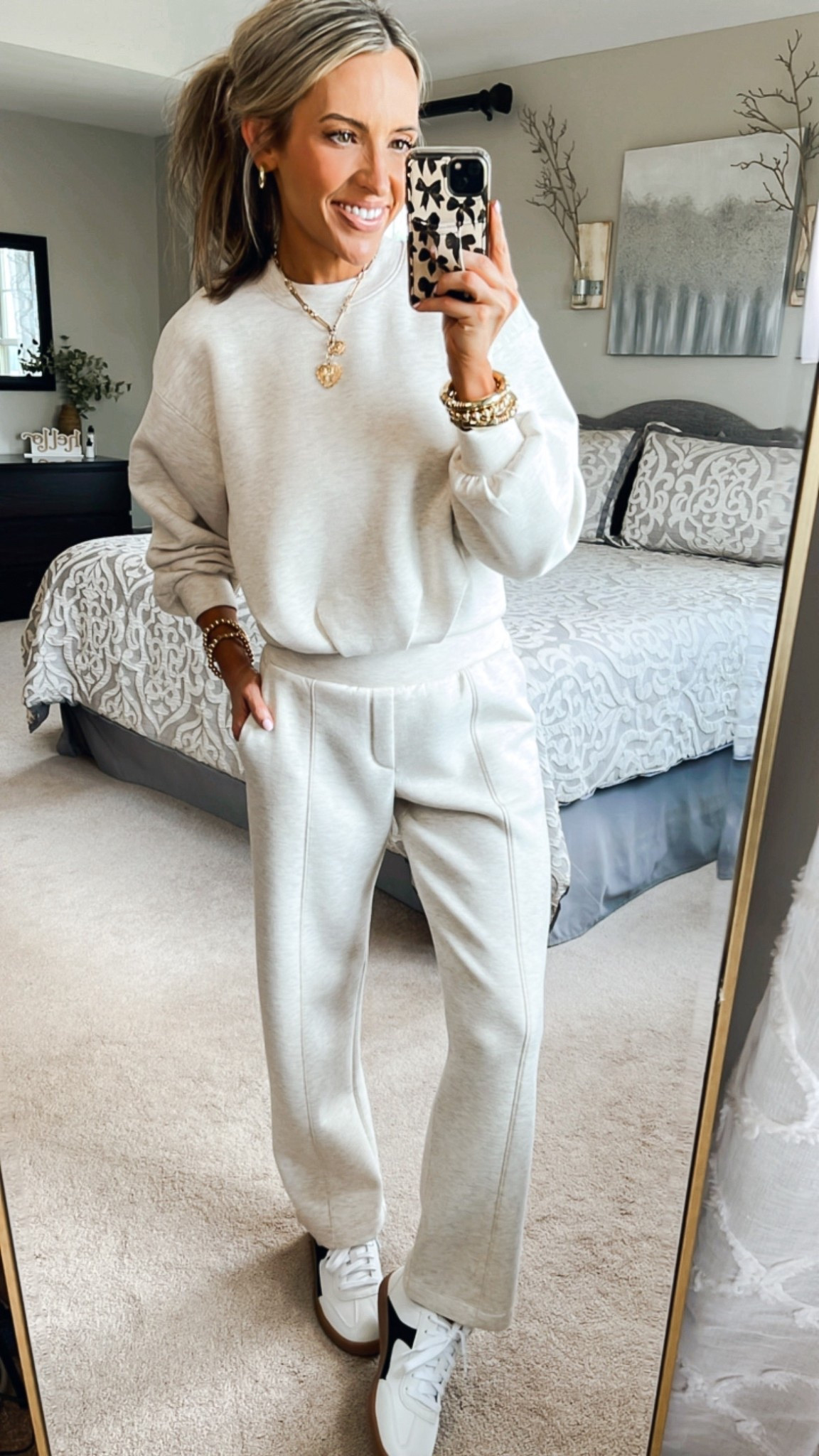 Comfy casual matching sets for fall, sports mom life or travel! Everything is 40% off through 8/20!! 👏 Making these incredible deals!! Everything comes in regular, petite & tall options! I’m wearing xs in all. 

#LTKFindsUnder50 #LTKSaleAlert #LTKPetite