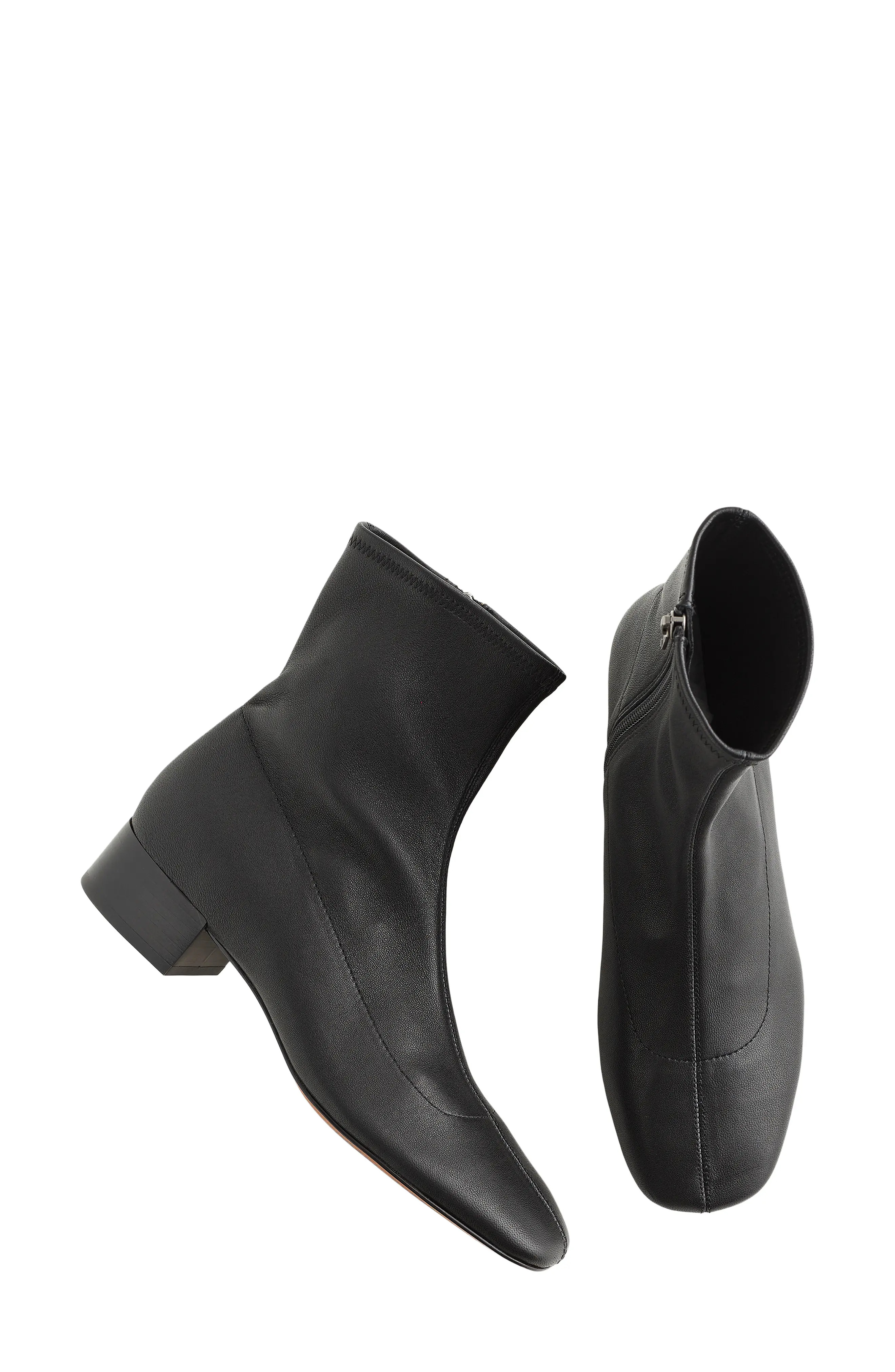 Madewell The Paisley Ankle Boot in True Black at Nordstrom, Size 11 | Nordstrom