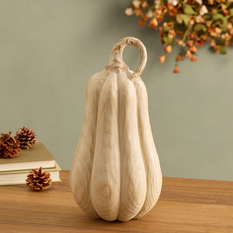 Large Faux Wood Gourd Decor | World Market