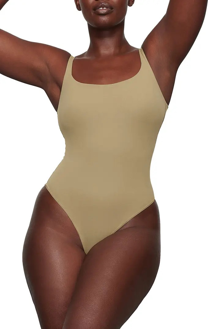 Fits Everybody Square Neck Sleeveless Bodysuit | Nordstrom