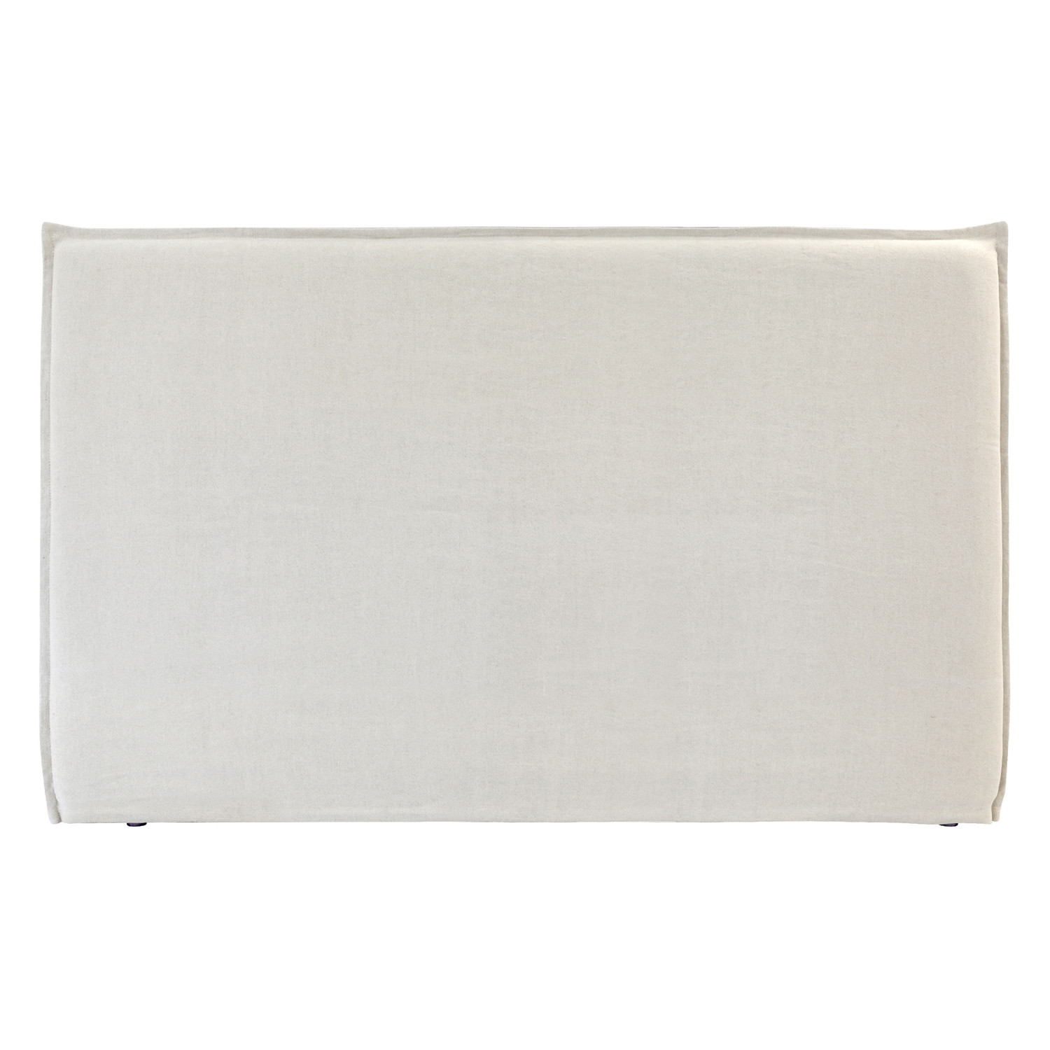 Stone Diablo Bedhead with Linen-Blend Slipcover | Temple & Webster AU