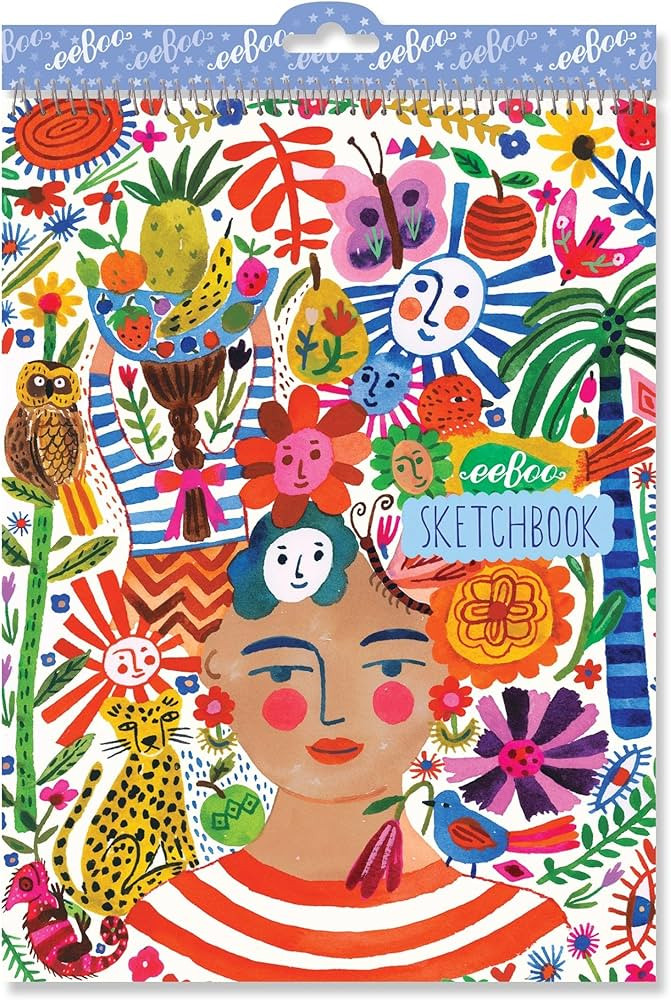 eeBoo: Positivity Sketchbook, Inspires Artists of All Ages, Allows Doodling, Coloring, Sketching,... | Amazon (US)