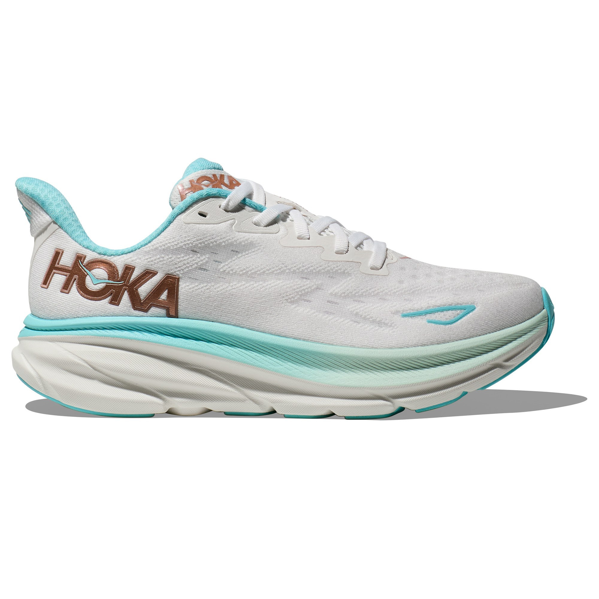 HOKA Women's Clifton 9 Road-Running Shoes White 8.5 | REI