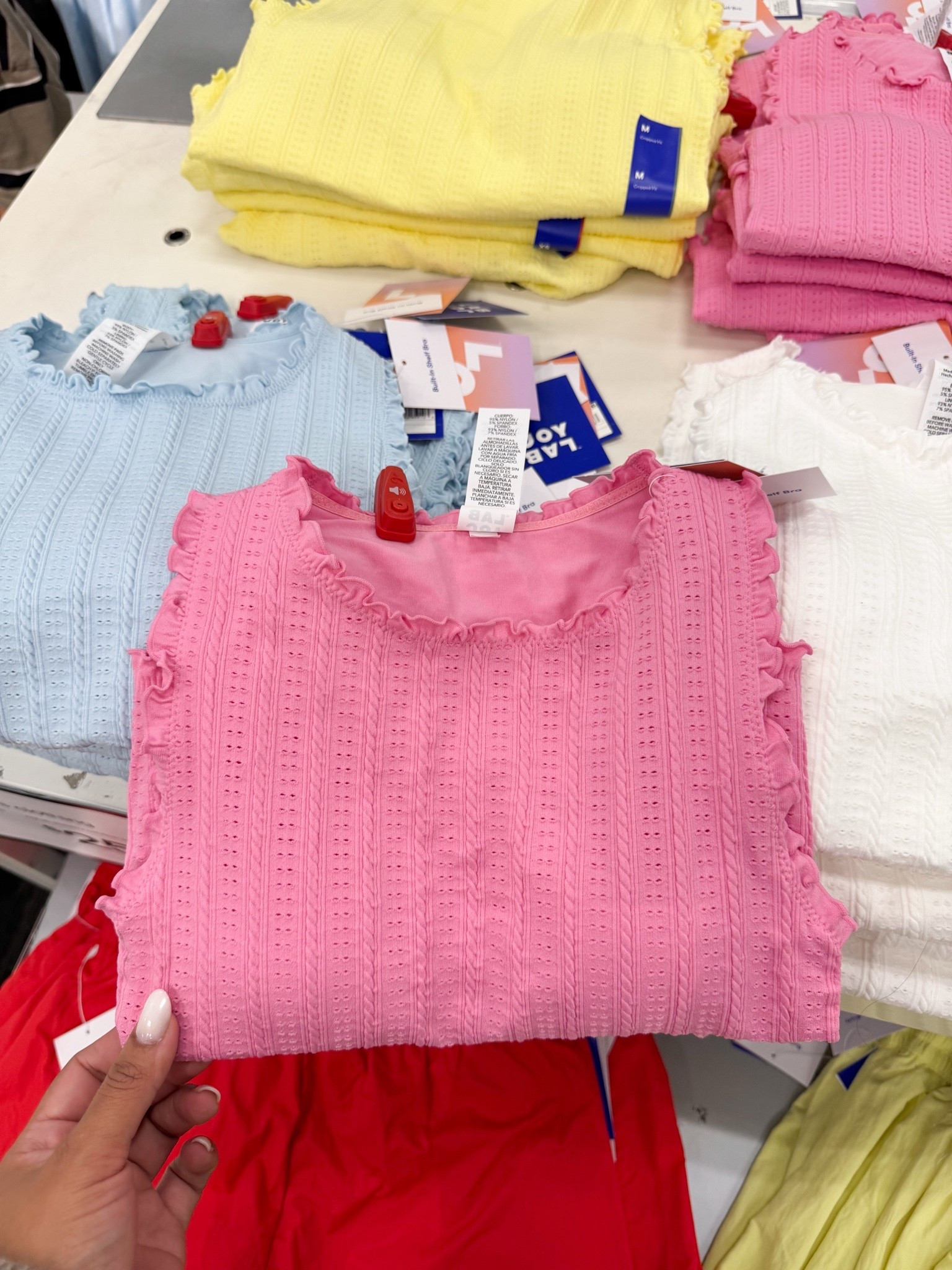 last day to save 30% off ruffle sport tanks 

fitness style, target deals

#LTKSaleAlert