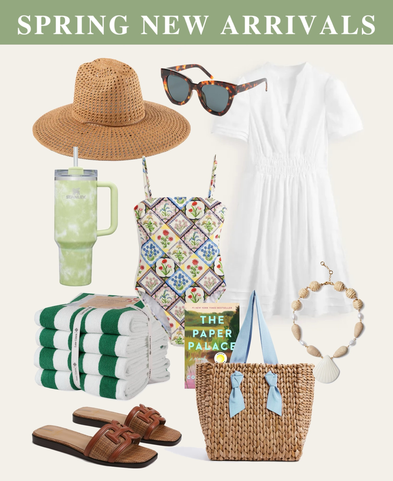 Perfect beach day look☀️🌊🐚

#LTKswim #LTKitbag #LTKSeasonal