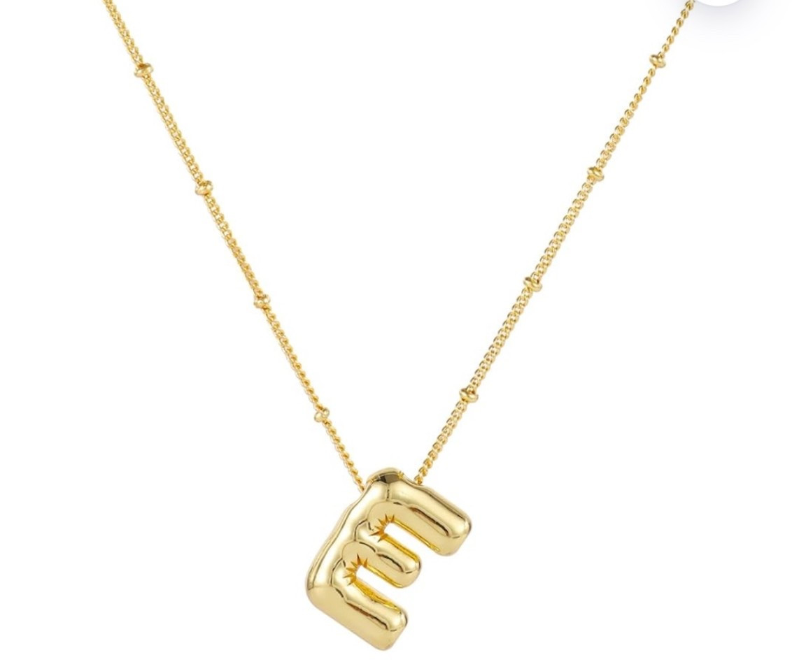 $7 14k gold plated intial necklace 

#LTKmomlife #LTKSaleAlert