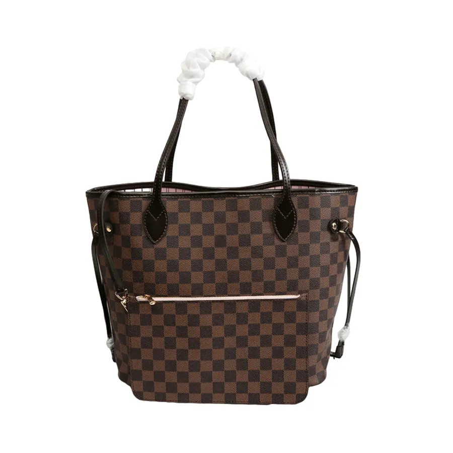 1V Top Quality Shopping Bag Handbag Designer Womens Men Genuine Leather Large shopping bag Classi... | DHGate