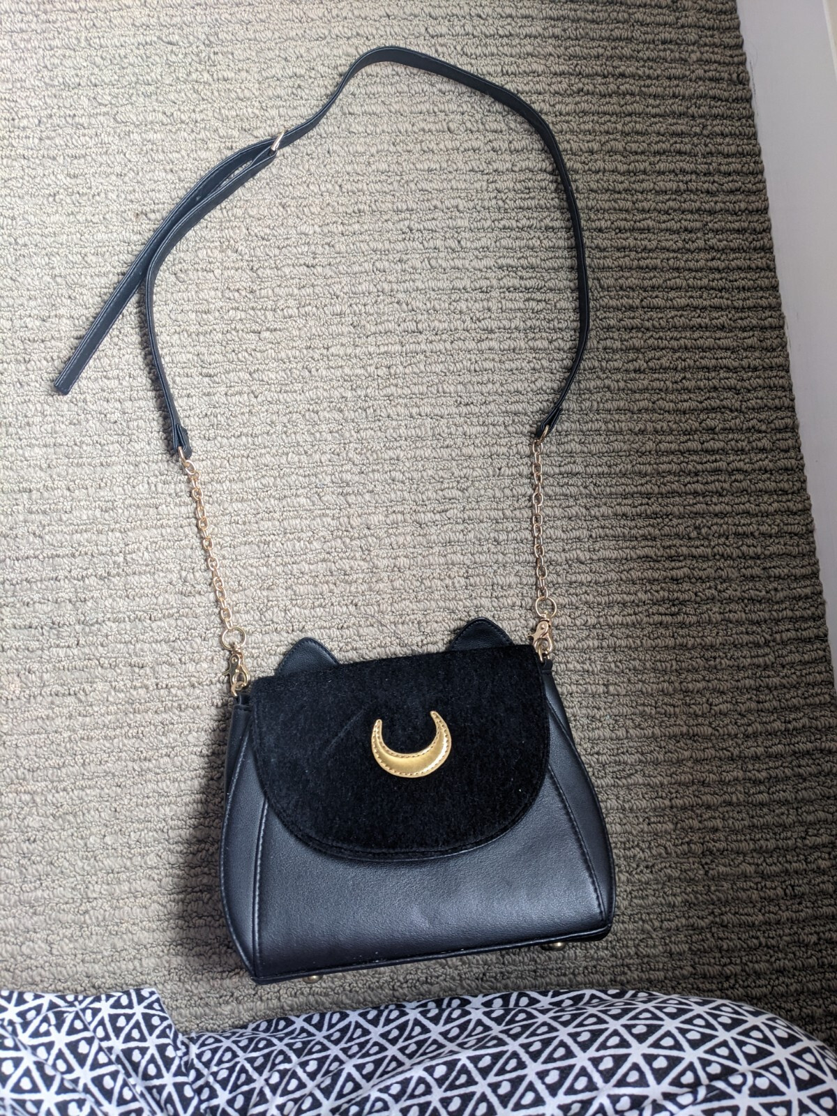 Sailor Moon Black Luna Purse New  | eBay | eBay US