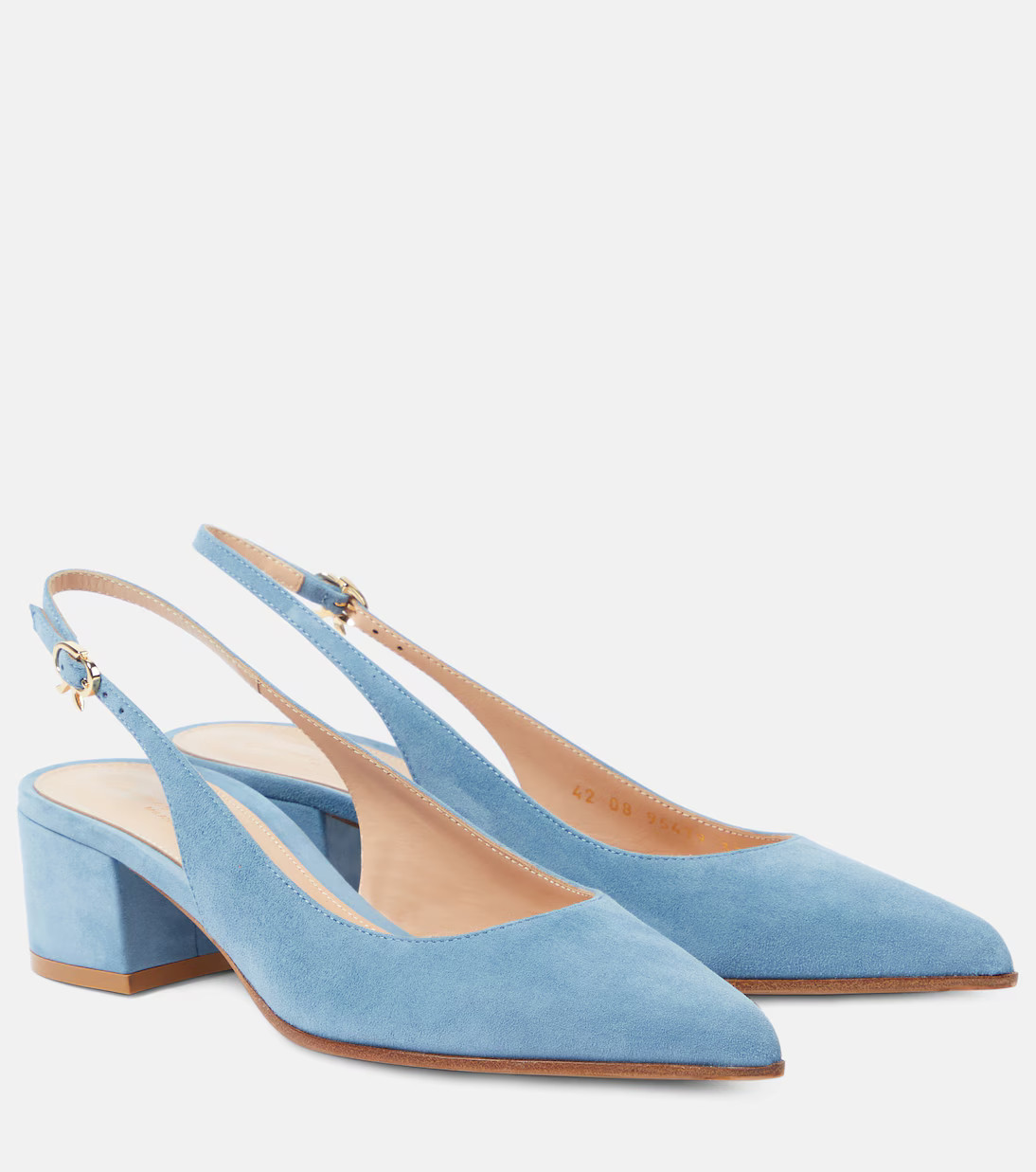 Piper 45 suede slingback pumps | Mytheresa (INTL)