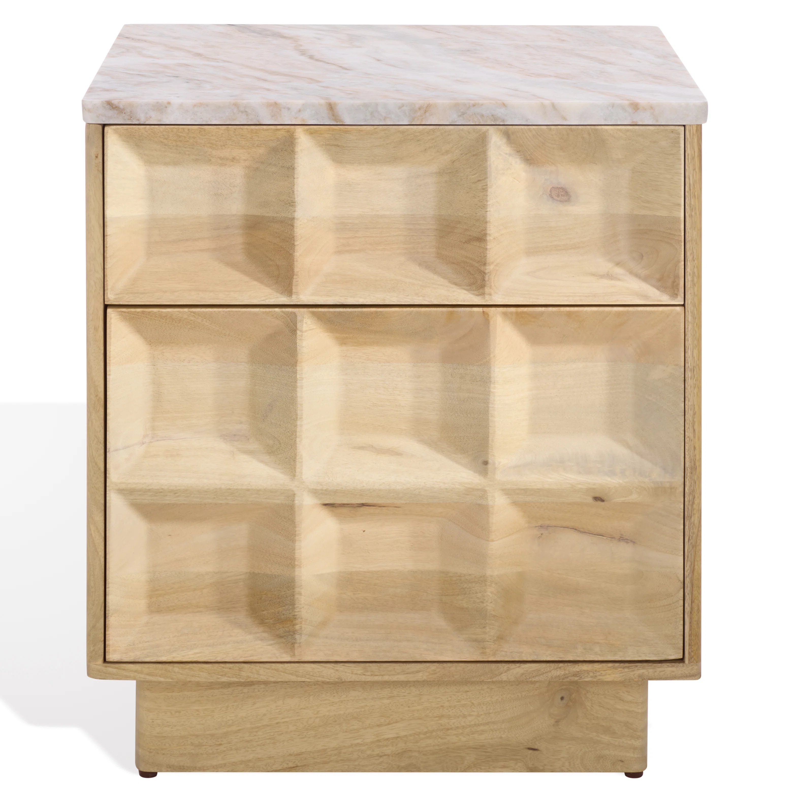 Hokku Designs Paxter Marble Top Nightstand | Wayfair | Wayfair North America