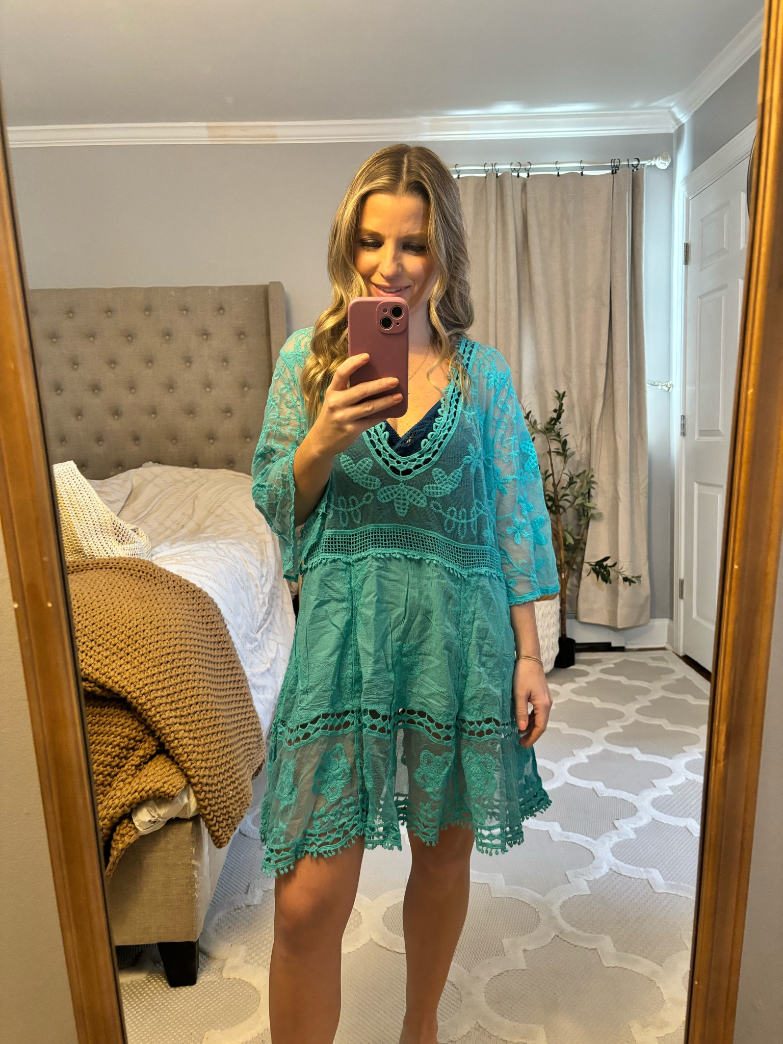 Coverup from Amazon for vacation or the pool! I’m so picky when it comes to how coverups look, this is the perfect length and falls so well! 

#LTKSwim #LTKFindsUnder50 #LTKStyleTip