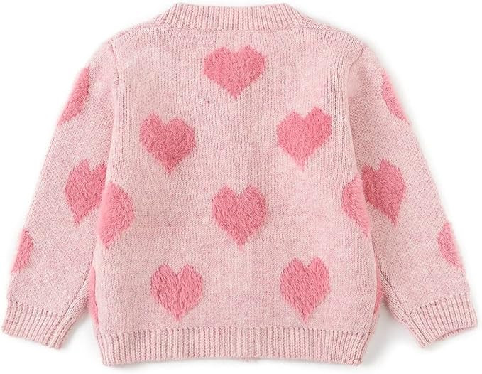 Simplee kids Baby Sweater Cardigan Jacquard Cable-Knit Spring Coat Long Sleeve Cardigan for Baby ... | Amazon (US)