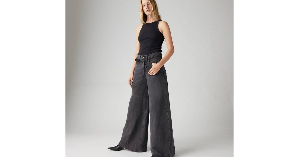 Xl Superwide Women's Jeans - Black | Levi's® US | Levi's US